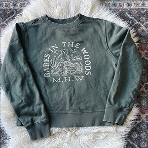 Mountain Hardwear cropped sweatshirt Xsmall